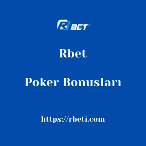 Rbet Poker Bonusları
